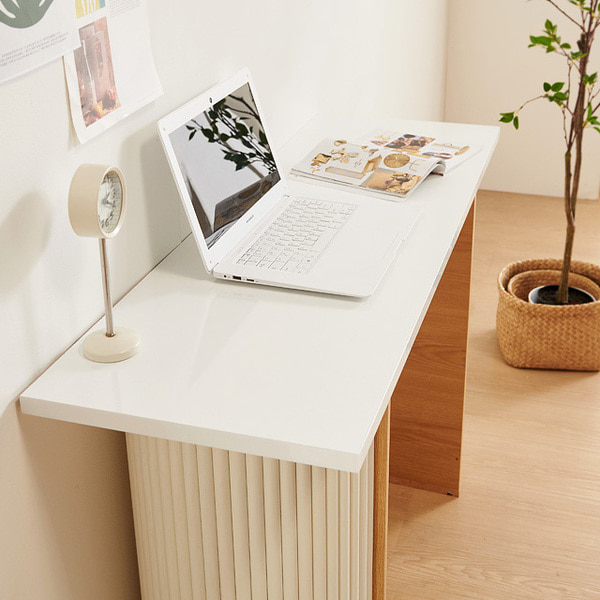 로마 반달 1500 슬림테이블 노트북 사이드탁자 원룸 책상