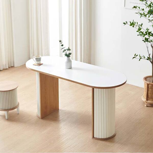 로마 반달 1500 양면 라운드 식탁 주방 테이블 카페 디자인