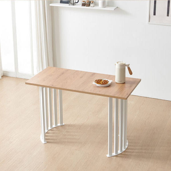 솔리드철제 반달 1200 식탁 테이블 디자인 탁자 카페